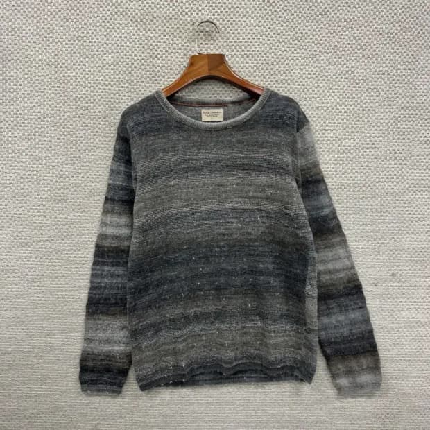 누디진 캐주얼 아크릴 울 니트 스웨터 M A02627