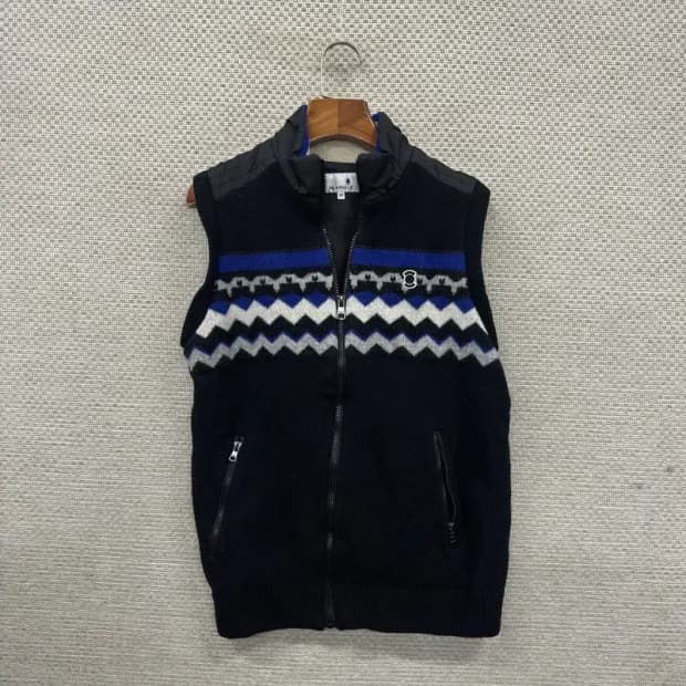 와이드앵글 골프 방풍 울 니트 조끼 베스트 95 A02615