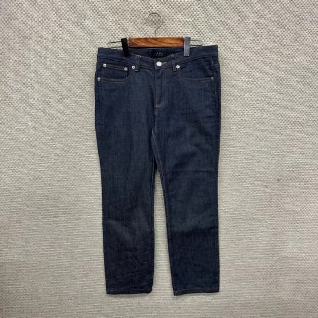 아페쎄 A.P.C 캐주얼 생지 데님 청바지 28인치 A02716