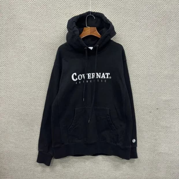 커버낫 캐주얼 자수로고 후드티 M A02704