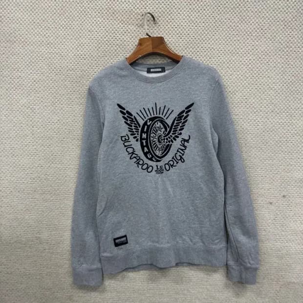 버커루 스트릿 프린팅 스웻셔츠 맨투맨 S A02765