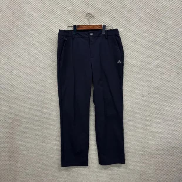 아디다스 프린팅로고 가을 바지 34인치 A02796