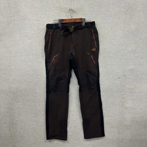 밀레 아웃도어 벨티드 약기모 등산 바지 84 A02800