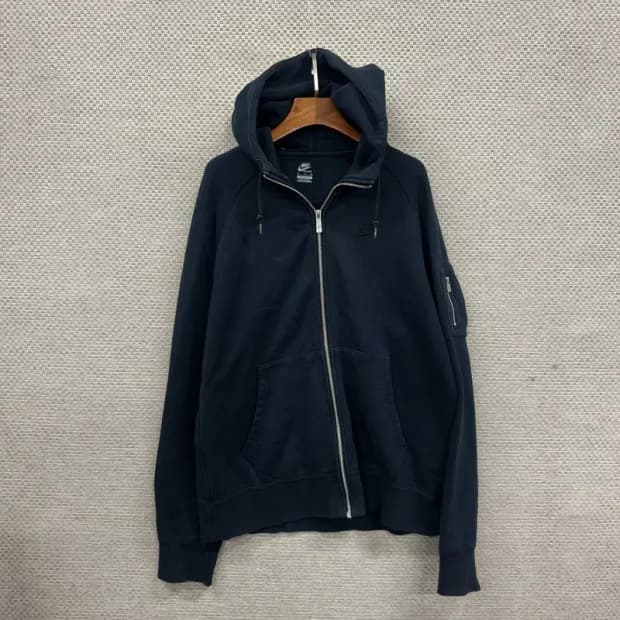 나이키 캐주얼 자수로고 후드집업 XL A02850