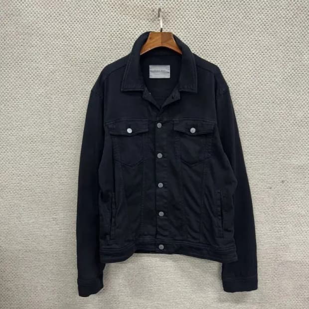 자라 ZARA 캐주얼 블랙 트러커 자켓 XL A02860