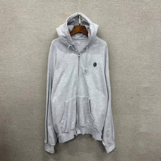 커버낫 캐주얼 자수로고 후드집업 L A02871