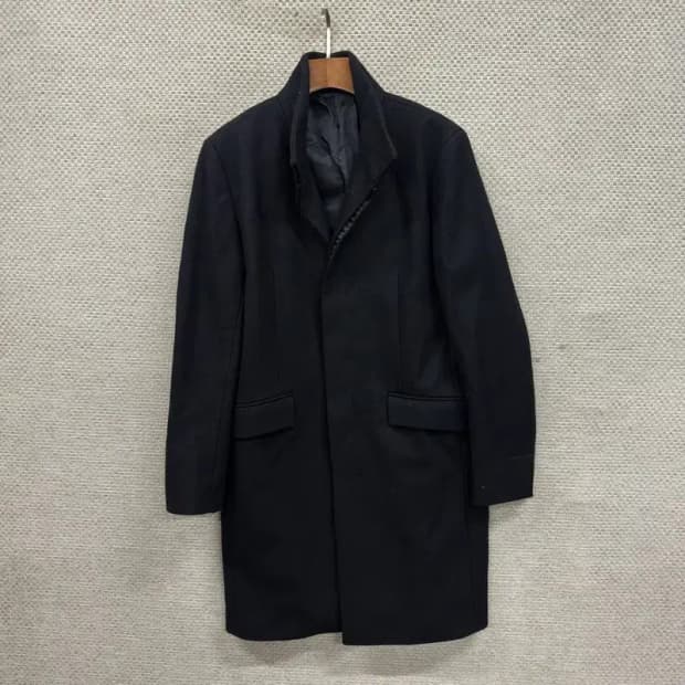 띠어리 캐주얼 버튼 울 코트 자켓 107 A02936