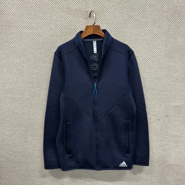 아디다스 캐주얼 프린팅로고 트랙탑 져지 집업 M A02940