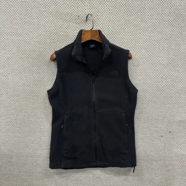 노스페이스 아웃도어 자수로고 플리스 후리스 조끼 S A03087