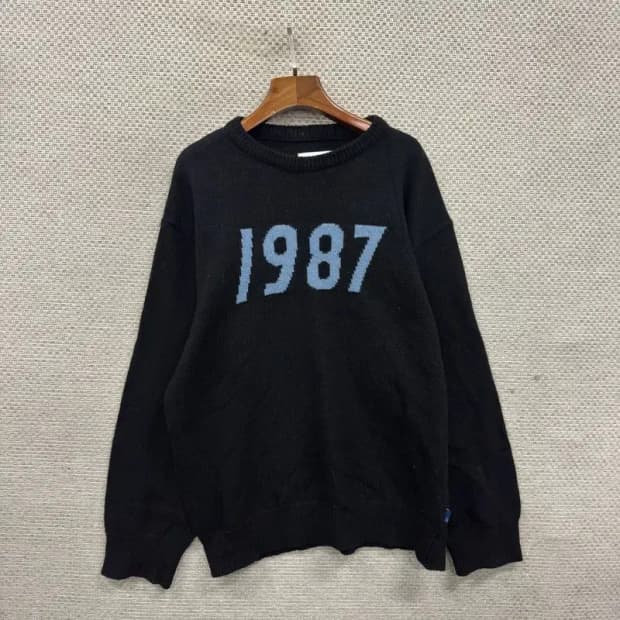 엠엠엘지 캐주얼 1987 울 니트 스웨터 L A03102