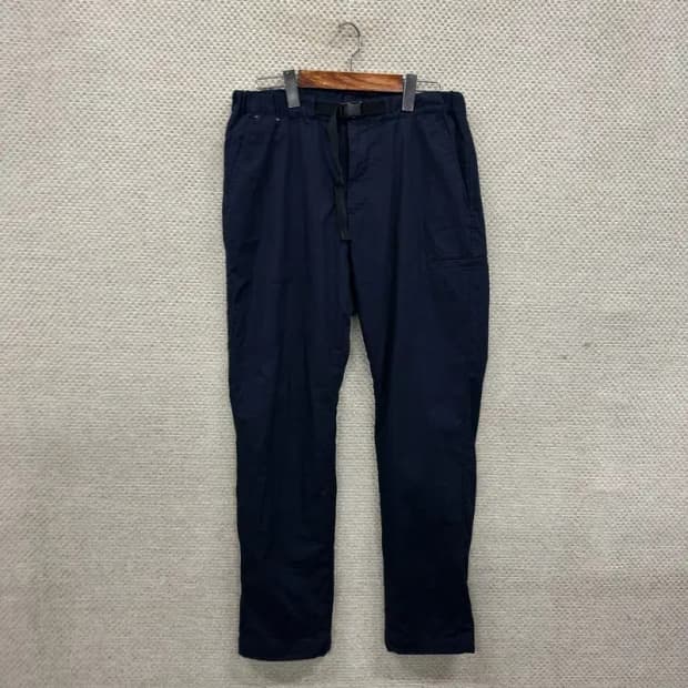 유니클로 캐주얼 벨티드 누빔 약기모 바지 M A03123