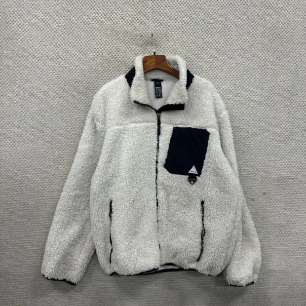 네파 아웃도어 자수로고 양털 플리스 후리스 집업 M A03104