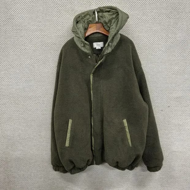 라퍼지스토어 캐주얼 양털 플리스 후리스 후드집업 L A03246