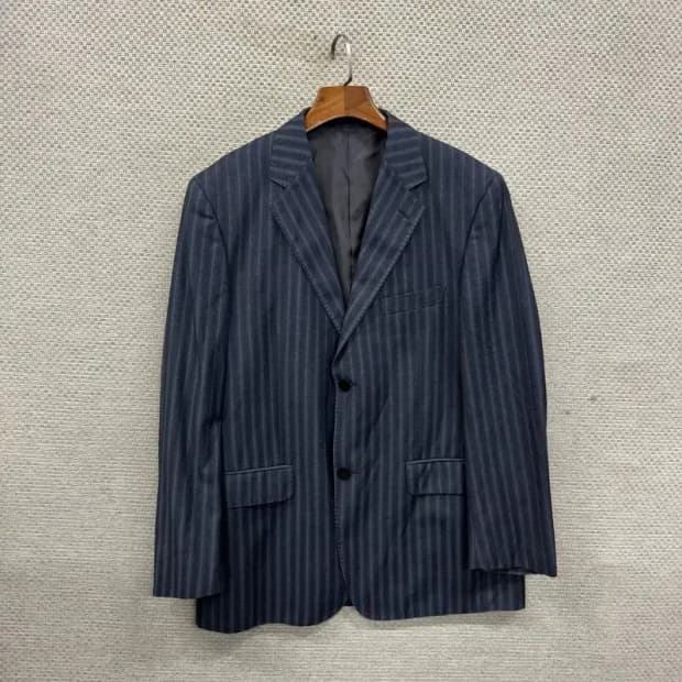 조르지오 아르마니 올드스쿨 울 블레이저 자켓 50 A03256