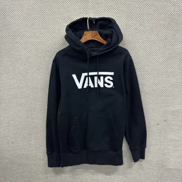 반스 캐주얼 빅프린팅로고 약기모 후드티 S A03326