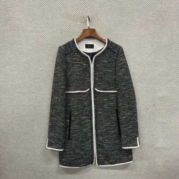 지고트 캐주얼 트위드 하프 코트 자켓 88 A03337