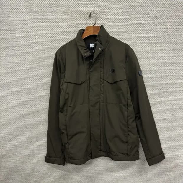 도나카란뉴욕 DKNY 프린팅로고 윈드러너 바람막이 M A03343