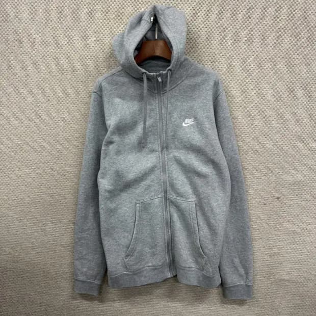 나이키 캐주얼 자수로고 약기모 후드집업 M A03421