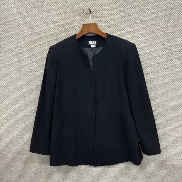 도나카란뉴욕 DKNY 원버튼 여자 자켓 블레이저 88 A03491