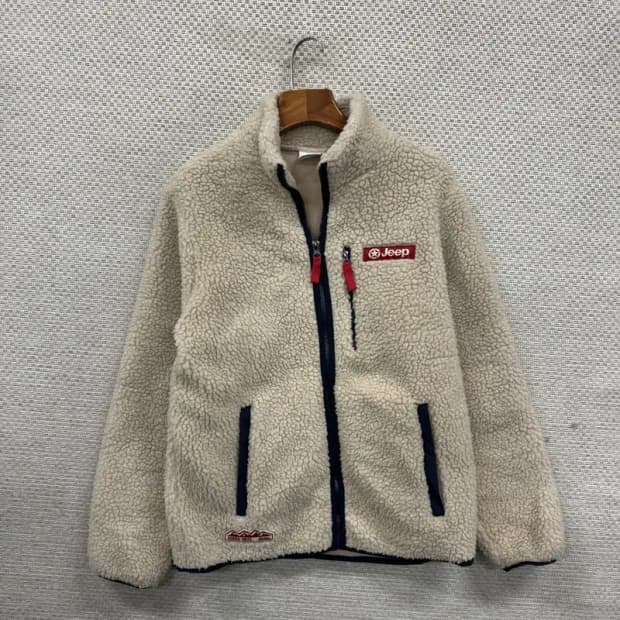 지프 JEEP 캐주얼 양털 플리스 후리스 집업 S A03584