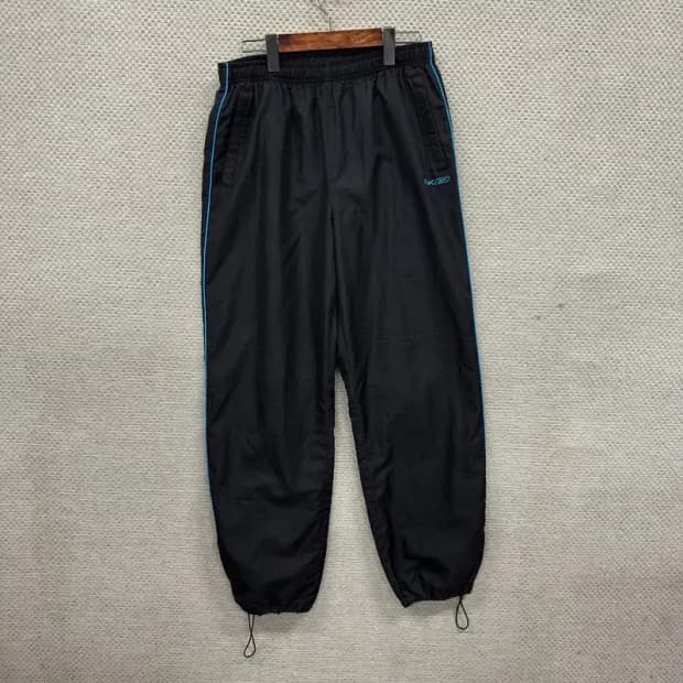 리복 캐주얼 자수로고 우븐 밴딩 츄리닝바지 90 A03757