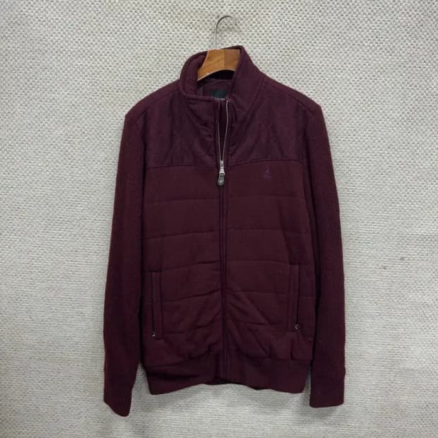 빈폴 캐주얼 자수로고 방풍 울 자켓 105 A03729