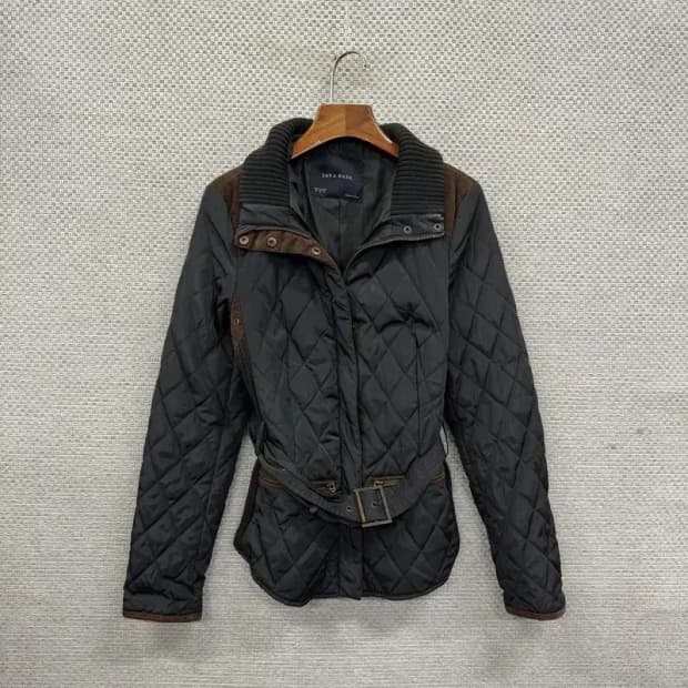 자라 ZARA 베이직 퀄팅 경량 자켓 M A03749