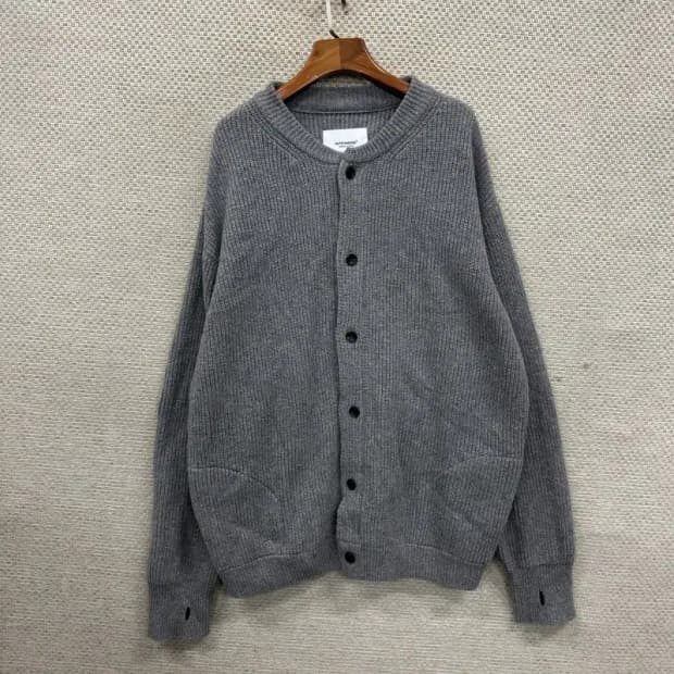 아웃스탠딩 캐주얼 울 니트 가디건 3 A04453