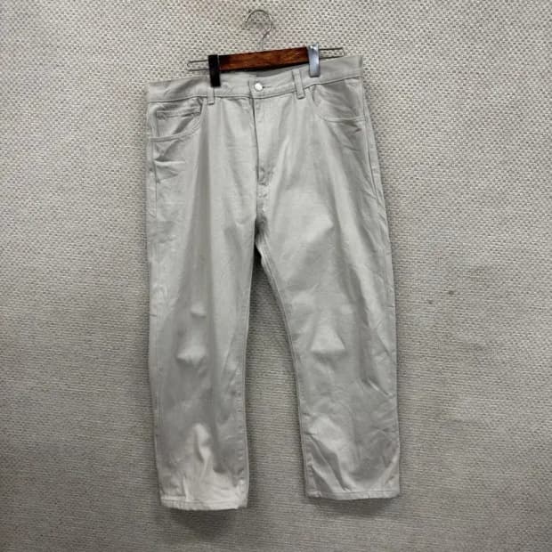 유니클로 U 르메르 코튼팬츠 면바지 35인치 A04478