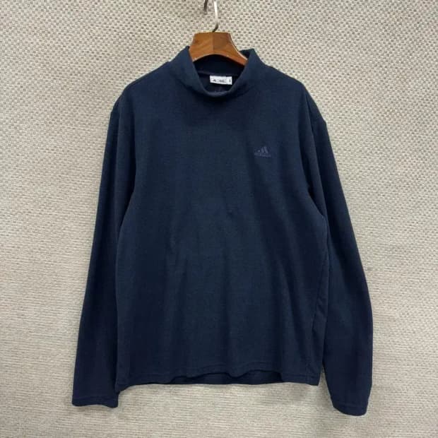 아디다스 골프 캐주얼 자수로고 약기모 긴팔티 105 A04456