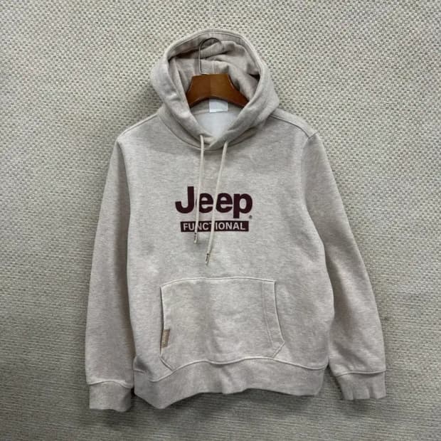 지프 JEEP 캐주얼 프린팅로고 기모 후드티 L A04538