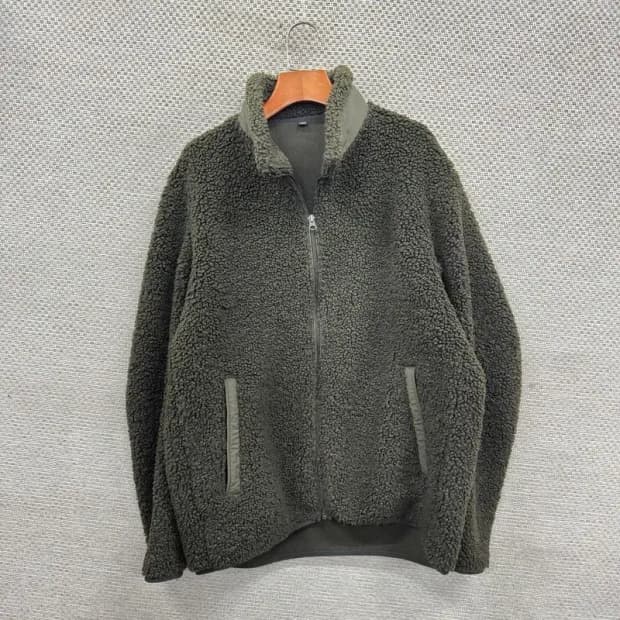 유니클로 캐주얼 양털 플리스 후리스 집업 L A04540