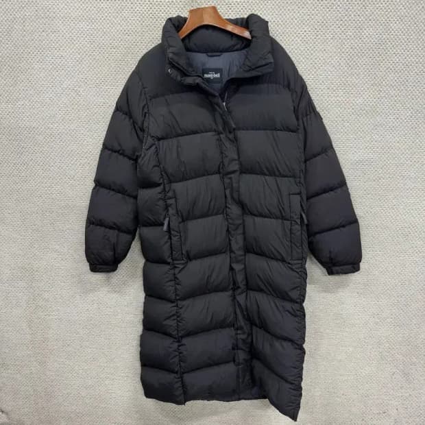 몽벨 아웃도어 오리털 덕다운 롱 패딩 105 A04550