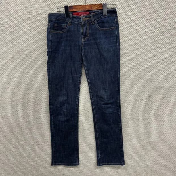 게스 로고 캐주얼 스판 데님 청바지 25인치 A04561