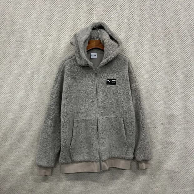 푸마 캐주얼 양털 플리스 후리스 후드집업 S A04631