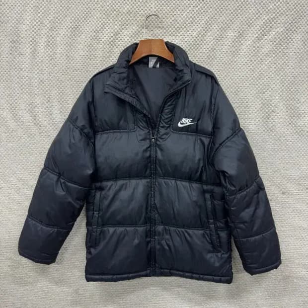 나이키 캐주얼 자수로고 패딩 점퍼 L A04686