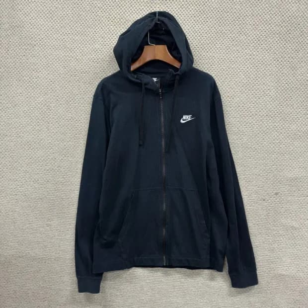 나이키 캐주얼 자수로고 후드집업 M A04697