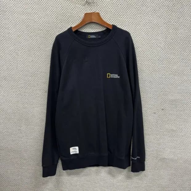 내셔널지오그래픽 아웃도어 자수로고 스웻셔츠 맨투맨 L A04766