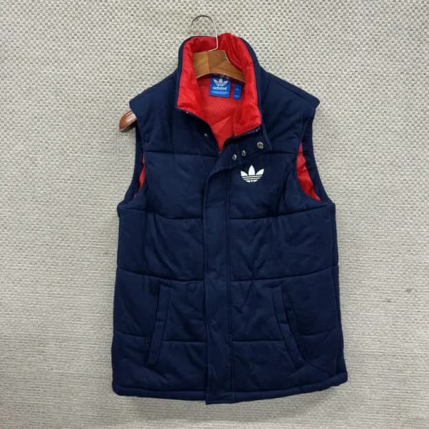 아디다스 캐주얼 파이어버드 패딩 조끼 베스트 95 A04786