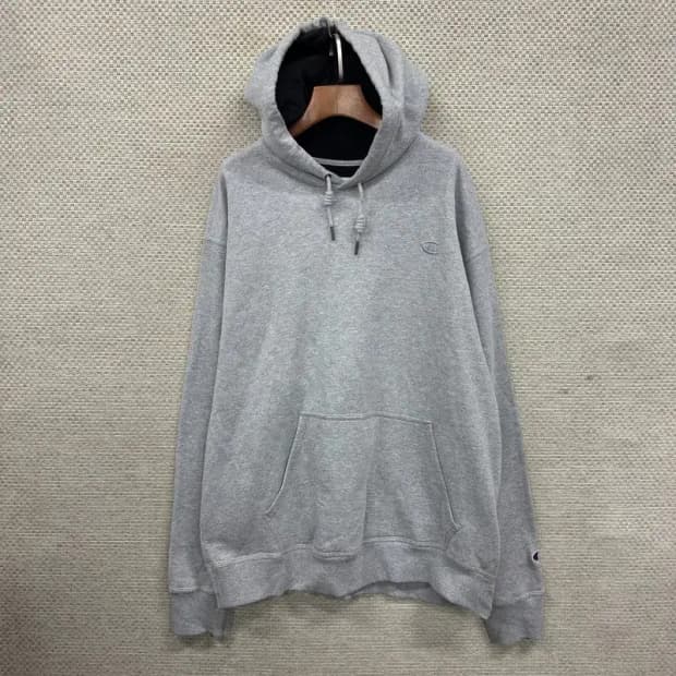 챔피온 어센틱 캐주얼 자수로고 약기모 후드티 XL A04776