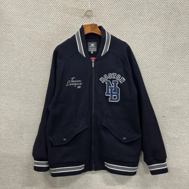 뉴발란스 보스턴 스타디움 바시티자켓 XL A04793