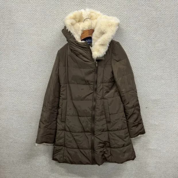 플라스틱아일랜드 캐주얼 퍼후드 패딩 S A04792