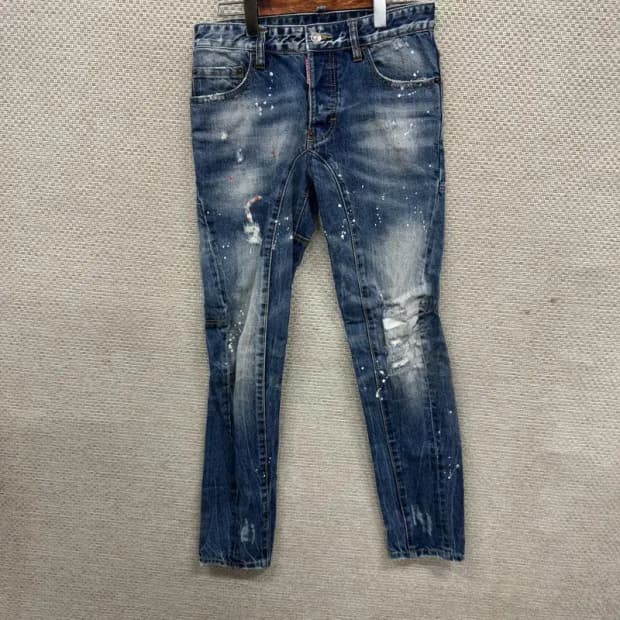 디스퀘어드2 디스트로이드진 데님 청바지 44 A04802