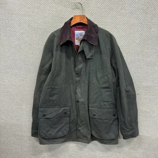 존파트리지 빈티지 코듀로이카라 왁스 자켓 L A04780