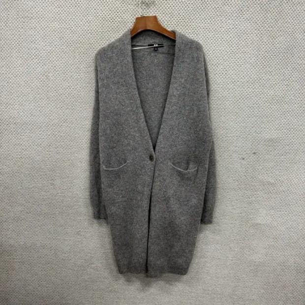 유니클로 캐주얼 울 니트 롱 가디건 S A04855