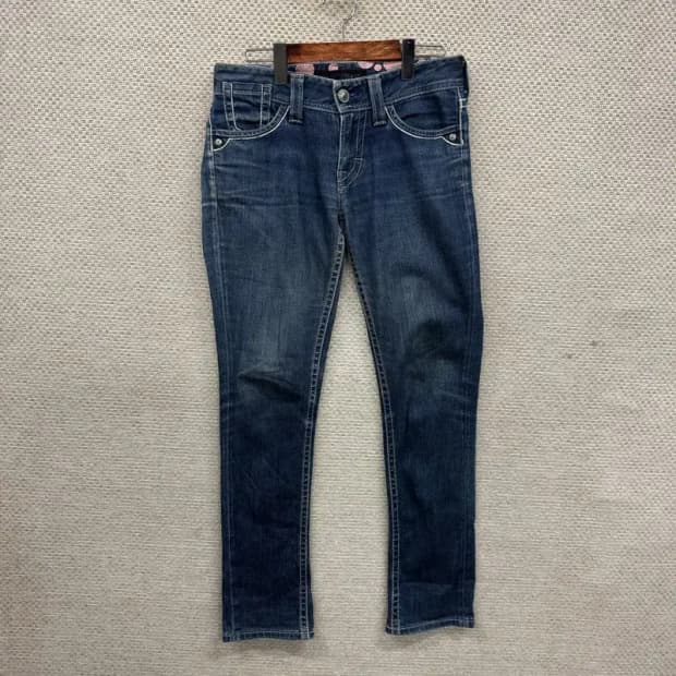 리바이스 캐주얼 로우라이즈 빈티지 데님 청바지 30인치 A04880