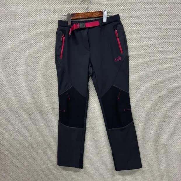 밀레 아웃도어 벨티드 약기모 등산 바지 67 A04882