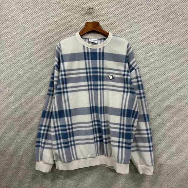 마크곤잘레스 캐주얼 자수로고 후리스 스웻셔츠 맨투맨 L A04868