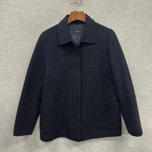 시스템 한섬 캐주얼 울 숏 코트 자켓 88 A04933