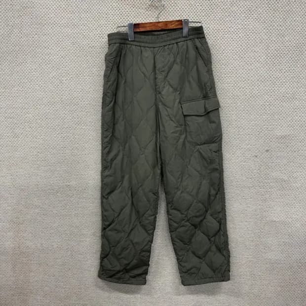 카이아크만 빅포켓 누빔 패딩 츄리닝바지 28 A04964